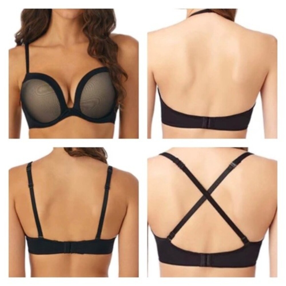 Le Mystere Black Infinite Possibilities Underwire Contour Bra 38C